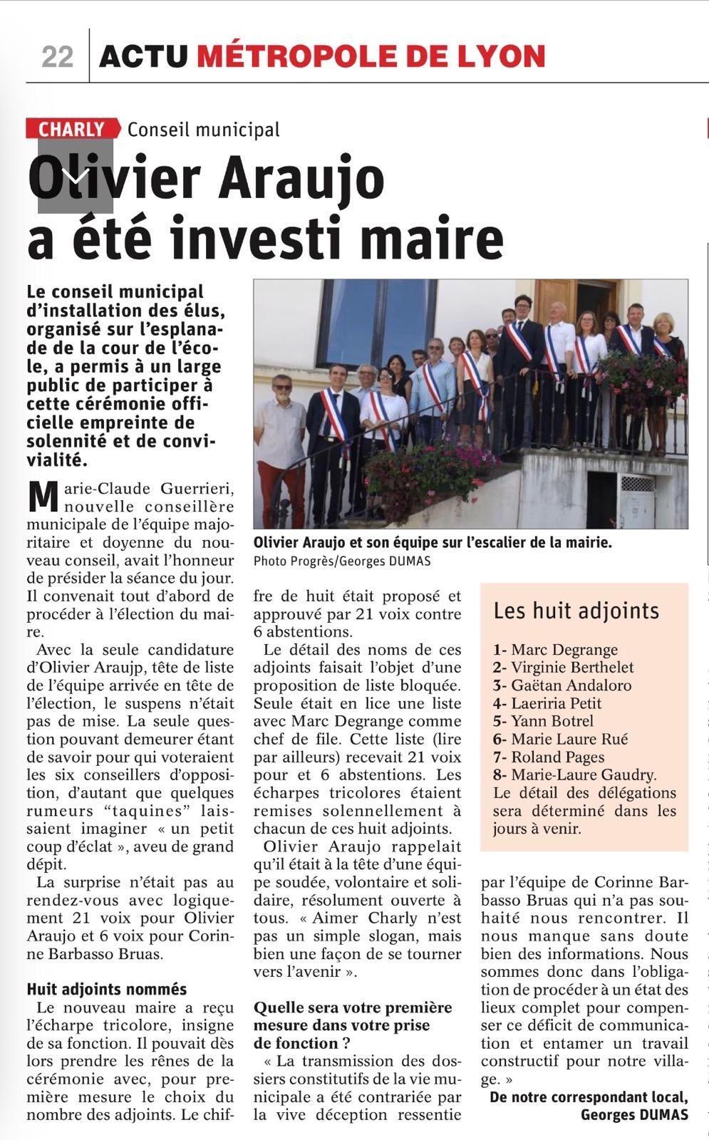 Investiture article